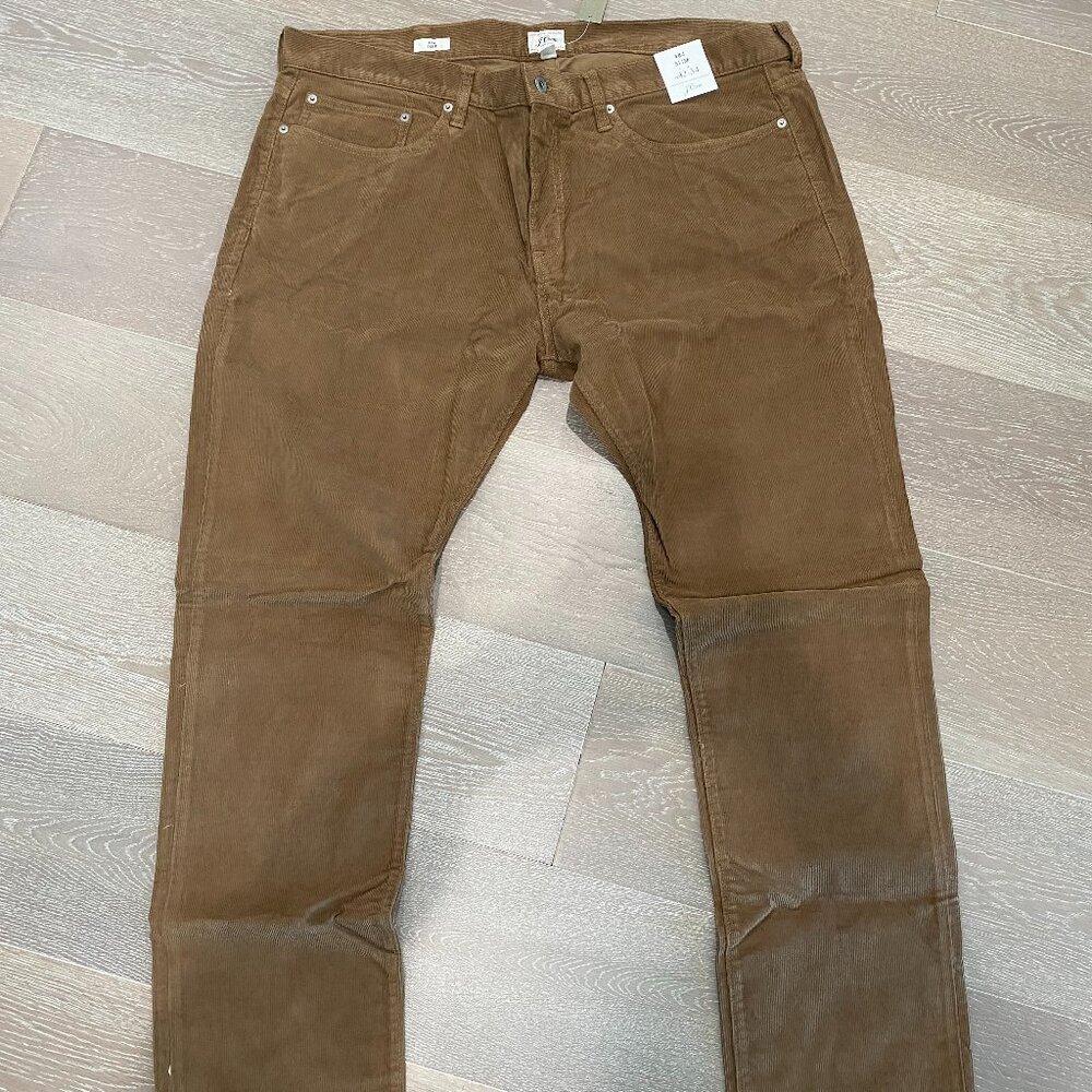 J.Crew Men’s Beige Corduroy Pants - 42 x 34